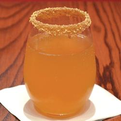 CARAMEL APPLE CIDER MIMOSA