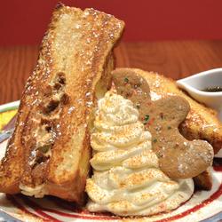 GINGERBREAD COOKIE CHEESECAKE STUFFED FRENCH TOAST